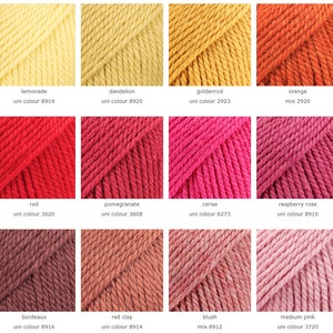 DROPS NEPAL Wool yarn Knitting yarn Aran weight yarn Worsted yarn Soft yarn Warm yarn Winter knitting Knitting yarn wool image 5