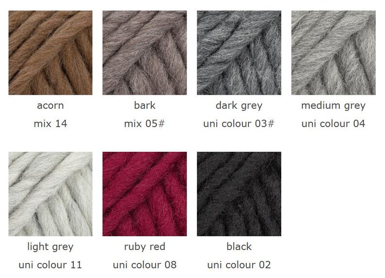 Super bulky yarn - DROPS Polaris - Yarn for felting - Bulky wool yarn - Super chunky yarn - Chunky wool yarn - Big yarn for blankets - Thick image 4