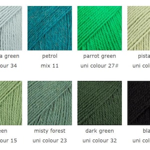 Fio de lã de alpaca DROPS Flora – Espessura Fingering, 50g 230 jardas imagem 6