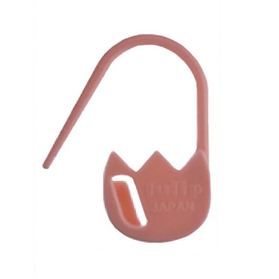 Heart/Pink - Tulip Stitch Markers 7/Pkg - A Cherry On Top