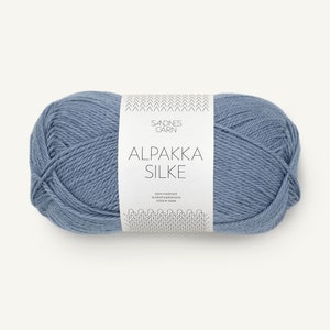 Sandnes Garn ALPAKKA SILKE Alpaka und Seide Garn 50 Gramm 200 Meter Sockenwolle