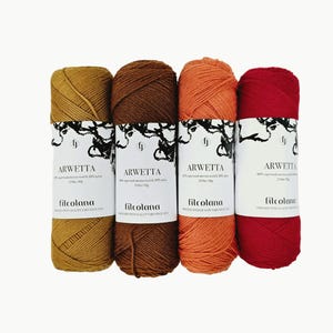 Filcolana ARWETTA Superwash Merino Blend Yarn, Sock Weight (50 Grams 230 Yards) image 14