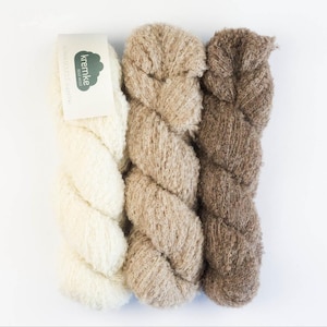 ALPACA BOUCLE Filato Kremke Boucle 50 g 250 m Filato moda Alpaca