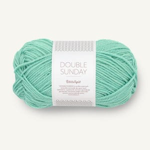 Merino Wolle DOUBLE SUNDAY von PetiteKnit Sandnes Garn 50 g 108 m DK Wolle