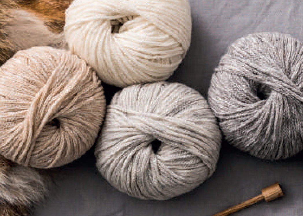 Organic Pima Cotton Undyed Yarn-Worsted Weight