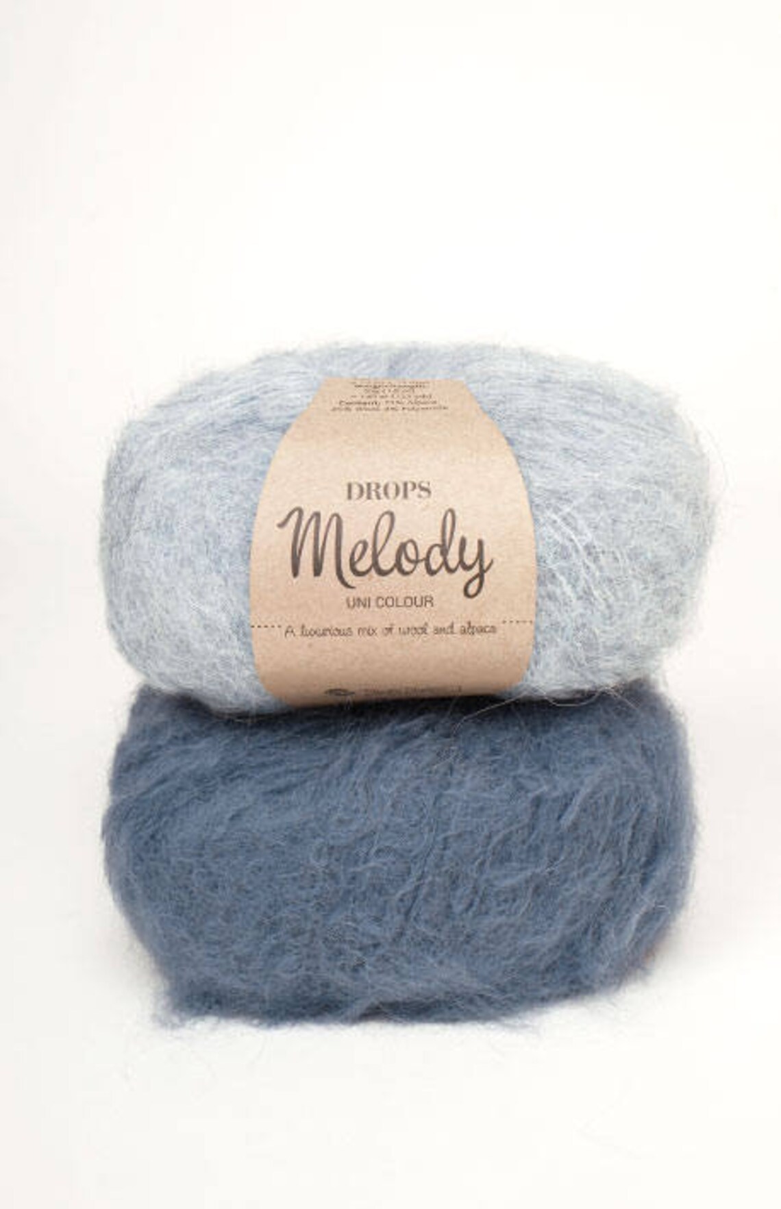 DROPS Melody Knitting yarn Chunky yarn Merino wool yarn Etsy