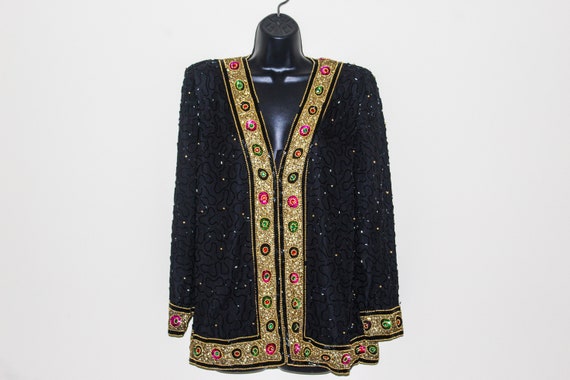 Vintage 1980's sequin blazer