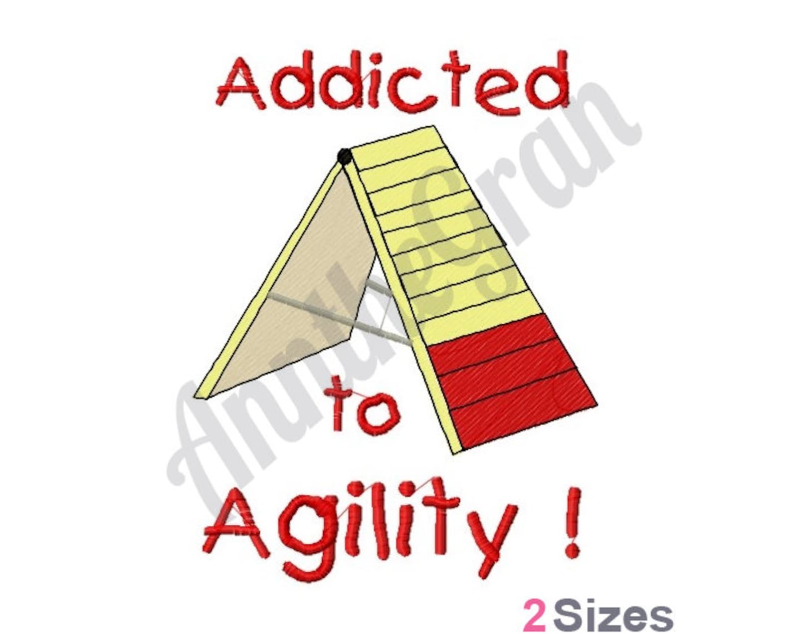 Dog Agility Embroidery Design. Machine Embroidery Design. Etsy