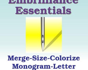 EMBRILLIANCE Essentials - Embrilliance Software, Embroidery Software, Design Editing Software, Embrilliance Software, Resizing Software