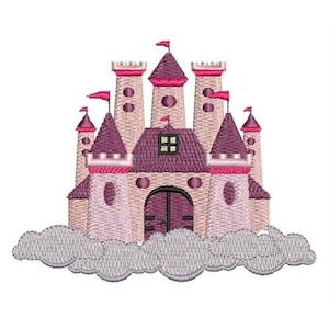 Castle - Machine Embroidery Design