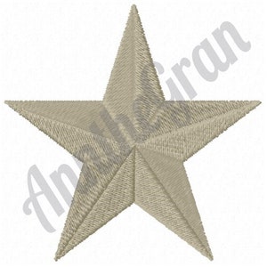 Design de bordado em estrela. Design de bordado à máquina. Padrão em formato de estrela. Padrão de estrela. Design de bordado em estrela de cinco pontas