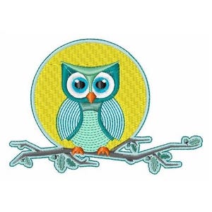 Owl Moon - Machine Embroidery Design