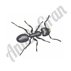 Ant Embroidery Design. Machine Embroidery Design. Ant Embroidery Pattern. Black Ant Pattern. Instant Download