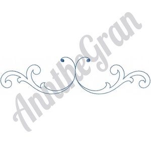 Swirl Border - Machine Embroidery Design