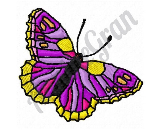 Colorful butterfly jessecmault design machine jessecmault etsy Colorful butterfly jessecmault design machine jessecmault etsy