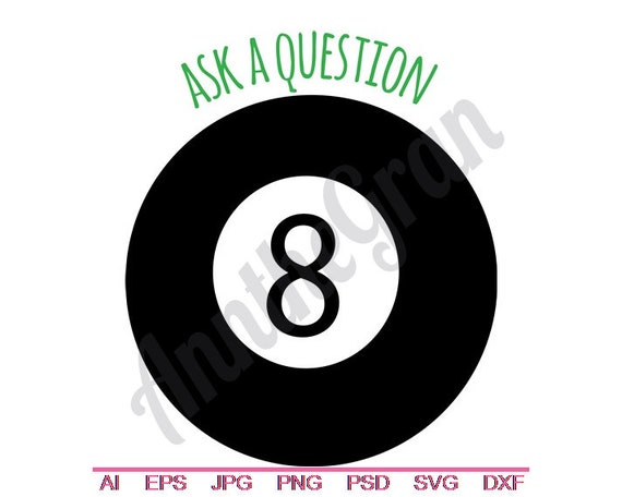 Eight Ball 8ball Pool Billiards Drawing Design Png Eps Dxf Digital