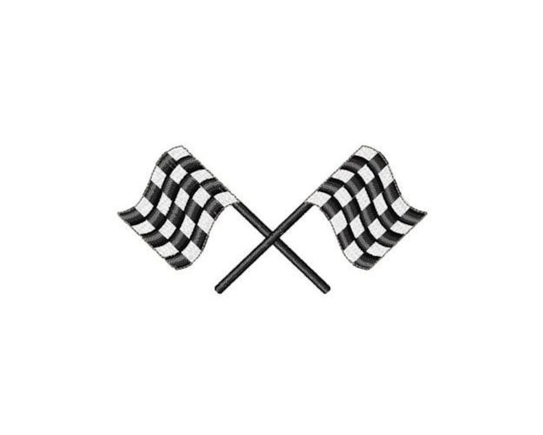 Racing Flags - Machine Embroidery Design - Etsy