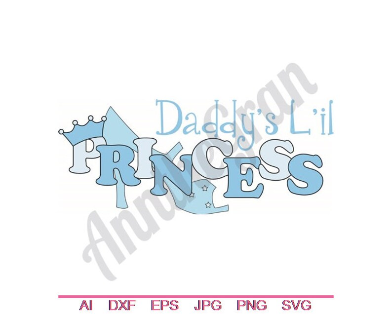 Download Dxf Vector Art Eps Cut File Princess Crown Png Jpg Daddy S Princess Svg Clipart Svg Paper Party Kids Craft Supplies Tools Timeglobaltech Com