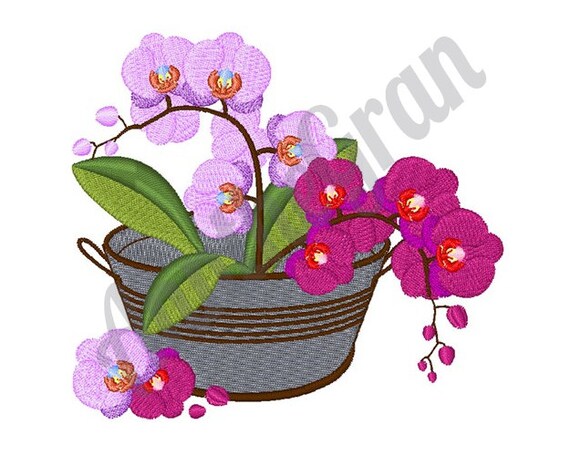 Diseño de orquídeas en bordados en cubos. Diseño de bordado a - Etsy México Diseño de orquídeas en bordados en cubos. Diseño de bordado a - Etsy México