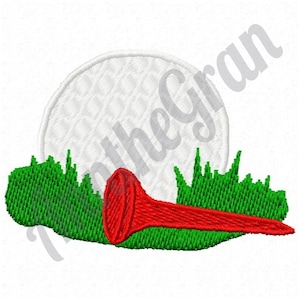 Golf Ball Embroidery Design. Golfing Embroidery Design. Machine Embroidery Design. Green Embroidery Design. Sport Embroidery Design