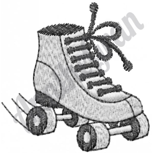 Roller Skate Embroidery Etsy