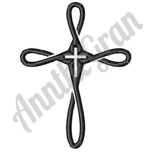 Cross - Machine Embroidery Design, Christian Cross Embroidery Pattern, Religious Embroidery Design