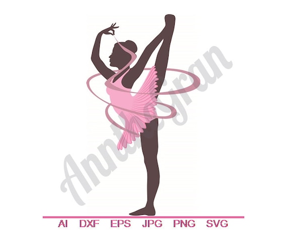 actie ginder attent Ribbon Dancer Ballerina Svg Dxf Eps Png Jpg Vector Art - Etsy België