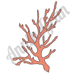 Coral Reef Embroidery Design. Machine Embroidery Design. Coral Reef Pattern. Sea Life Embroidery Design. Coral Pattern