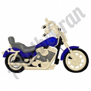 Motorcycle Embroidery Design. Machine Embroidery Design. Chopper Pattern. Motorbike Pattern. Bike Embroidery Design. Motorcycle Rider Design