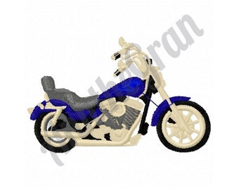 Motorcycle Embroidery Design. Machine Embroidery Design. Chopper Pattern. Motorbike Pattern. Bike Embroidery Design. Motorcycle Rider Design