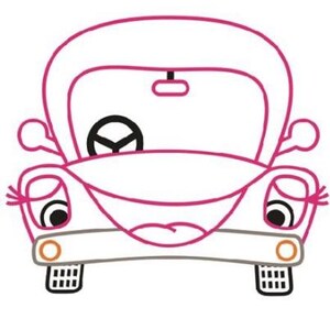 Cartoon Car Outline - Svg, Dxf, Eps, Png, Jpg, Vector Art, Clipart, Cut File, Toy Car SVG