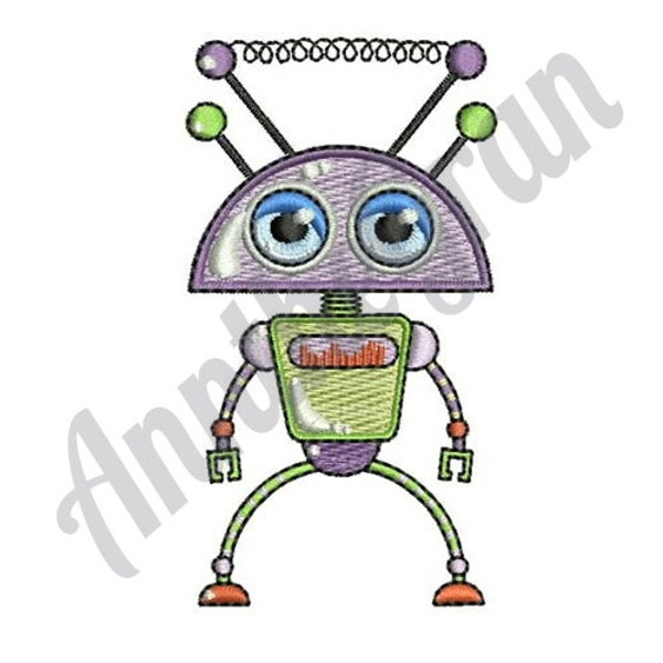 Robot Embroidery Design. Machine Embroidery Design. Robot Embroidery Pattern. Robot Child Design. Robo Kid Embroidery Design. Robot Pattern