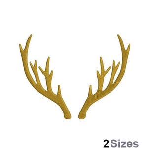16 Point Buck Antlers - Machine Embroidery Design - 2 Sizes, Deer Antlers Embroidery Pattern, Hunting Embroidery Design