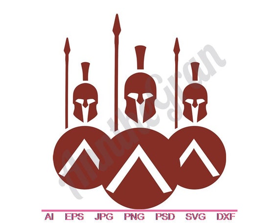Phalanx Soldiers Svg Dxf Eps Png Jpg Vector Art Etsy