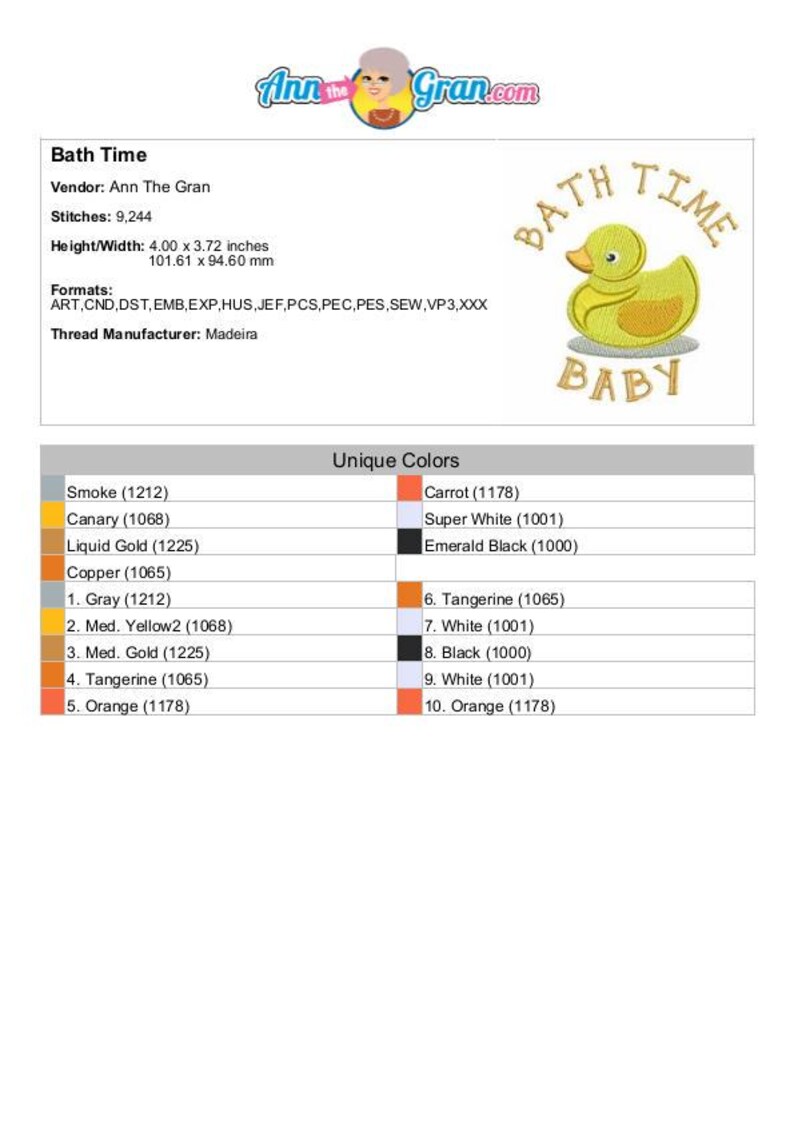 Bath Time Machine Embroidery Design Etsy