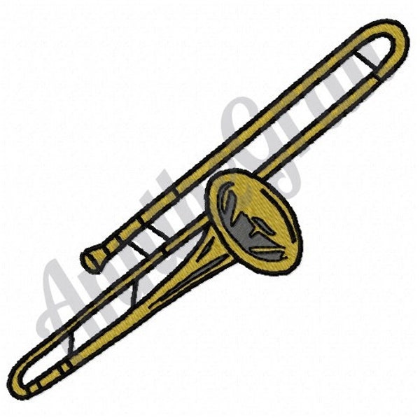 Trombone Patch Etsy