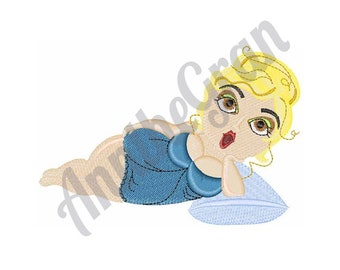 Blonde Woman Embroidery Design. Machine Embroidery Design. Blonde Babe Embroidery Design. Cute Chick Pattern. Beautiful Chick Pattern