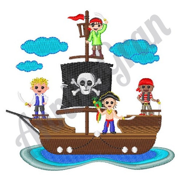 Pirates - Motif de broderie machine