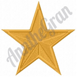 Design de Bordado em Estrela. Padrão de Estrela. Design de Bordado à Máquina. Design de Bordado em Formato de Estrela. Download Instantâneo