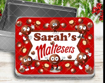 Personalised Malteser Tin Any Text can be added