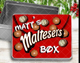 Personalised Malteser Tin Any Text can be added