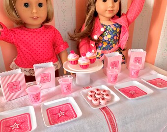 american girl birthday party set