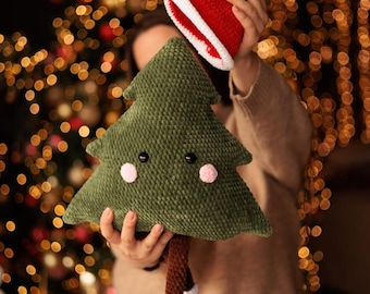 Christmas Tree Crochet Pattern, Amigurumi Christmas Decorations, Amigurumi Holiday Decor for download