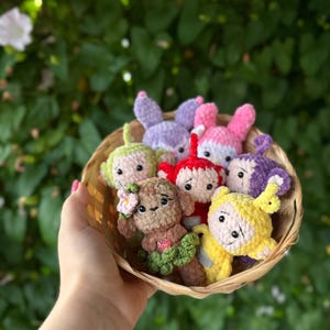 Crochet pattern "Monkey and friends"