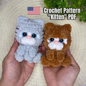 Crochet Pattern «Red kitten»