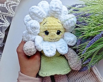 Crochet pattern «Cute chamomile»