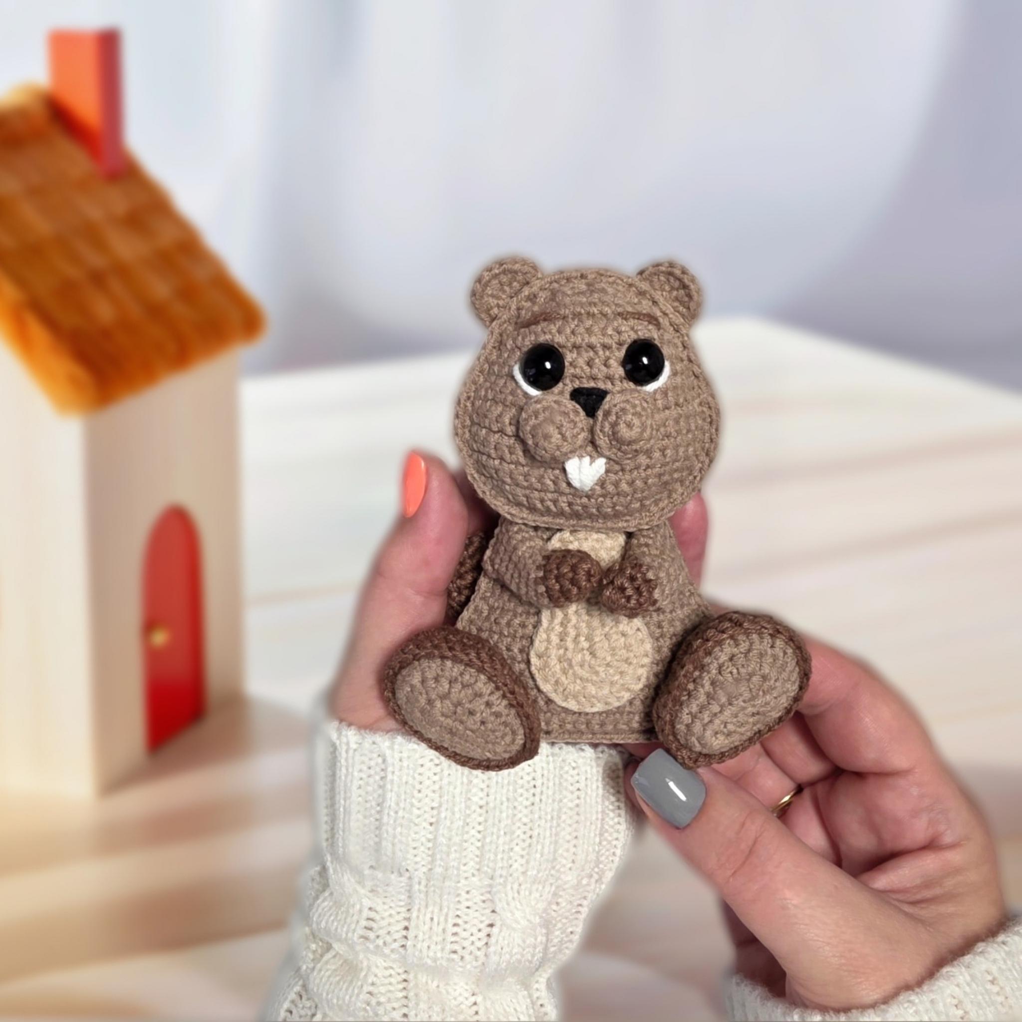 Crochet Ryu Crochet Beaver Pattern: Amigurumi Toy (PDF Digital Download) - Etsy