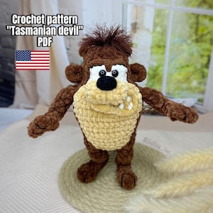 Crochet Patern «Tasmanian devil»
