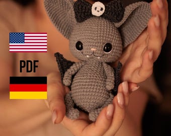 Bat Crochet Pattern - PDF file