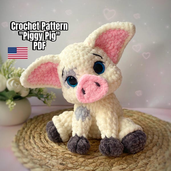 Crochet pattern «Piggy Pig»
